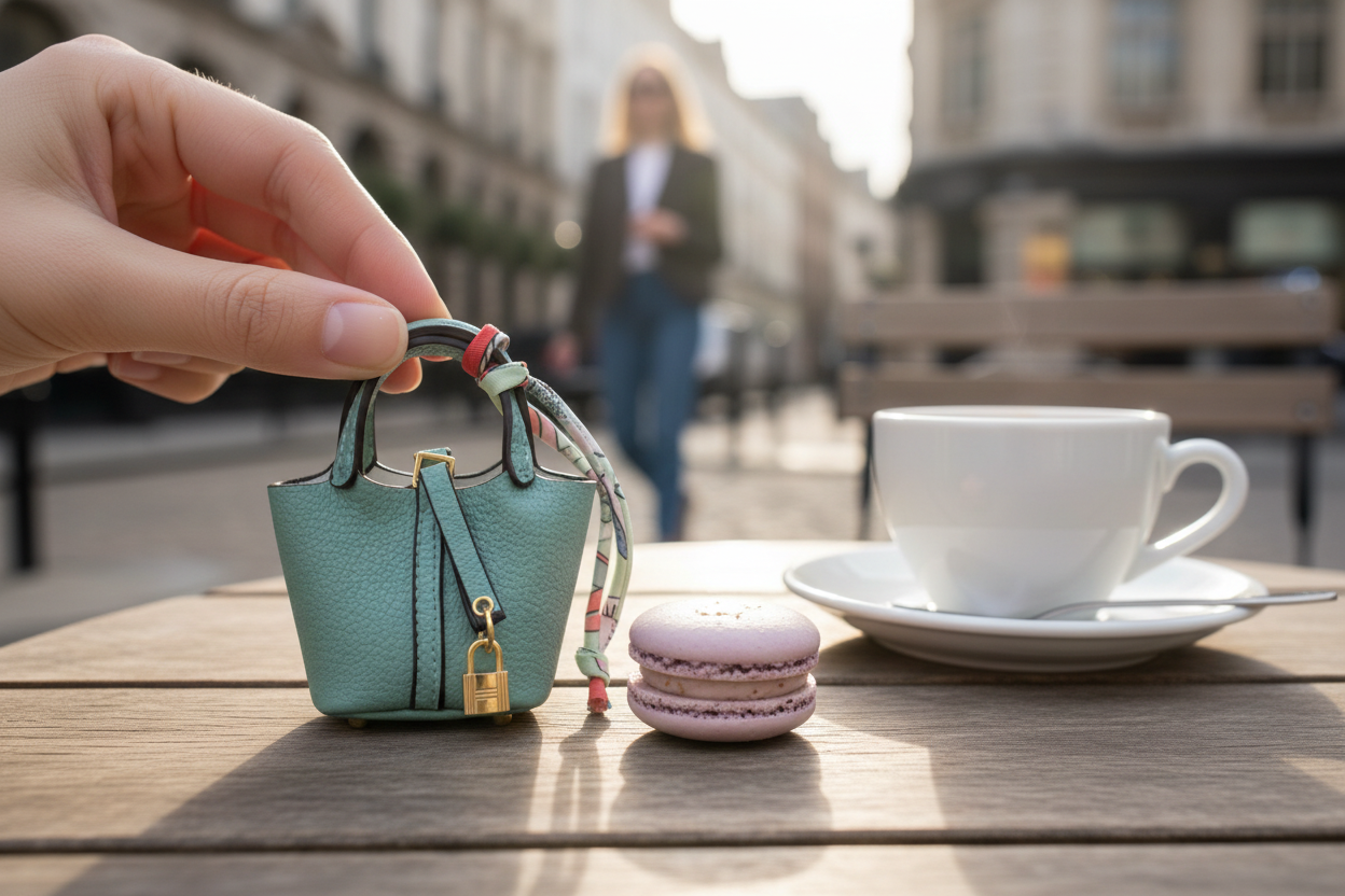 Mayfair Mini Bucket Bag – Sage London Café