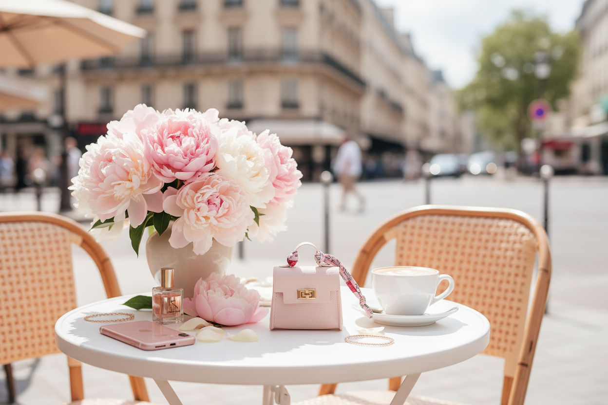 The Heirloom Pale Pink Café